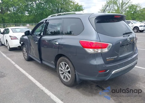 2014 Nissan Pathfinder Sv z USA, uszkodzony, nr VIN 5N1AR2MM6EC616953